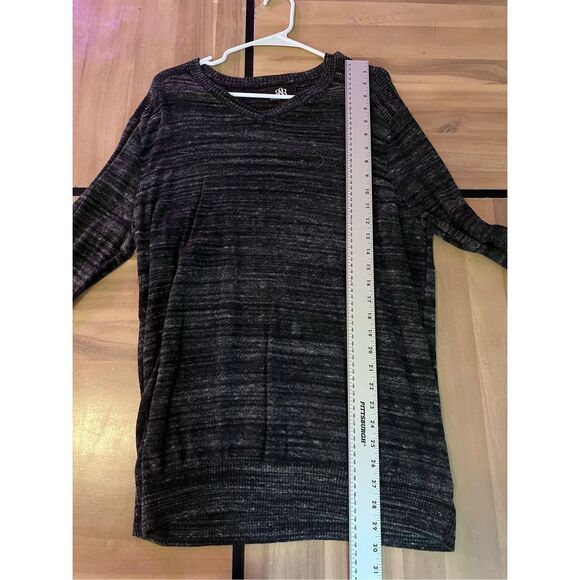 Rock & Republic Sweater Women's XL Black Long Sleeve Pullover sweater‎ - Picture 4 of 5